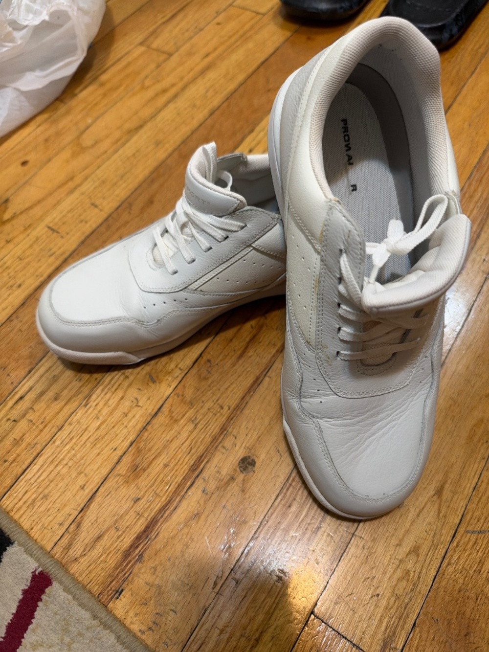 Rockport prowalker leather sneakers